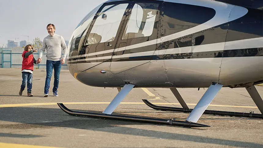 Helicopter rides in Dubai