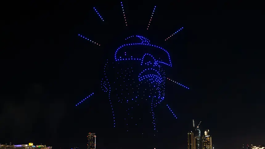 Drone Light Shows in Dubai